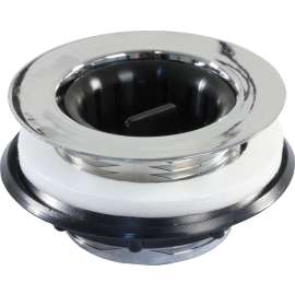 PL STRNR SCREW-INBSKT CHR