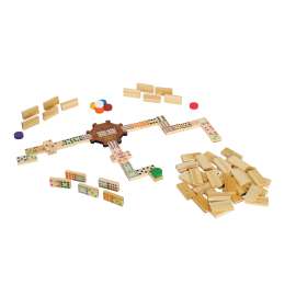 GAMES-BACKPACK DOUBLE 12 DOMINOS