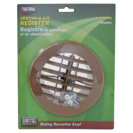 ROUND REGISTER BEIGE
