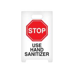 STOP USE HAND SANITIZER A-FRAME FL