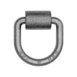 D-RING 5/8 DIA3INX3IN W/BRKT