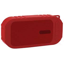 WATER RESISTANT BT SPEAKER RED