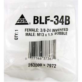 3/8-24-M13 X 1.5 BUBBLE