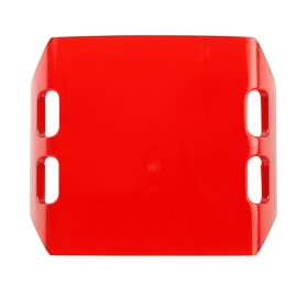 LENS BRT ZN RED PLASTIC FOR BZ501-5