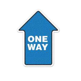 ONE WAY FLOOR SIGN (17 ARROW)