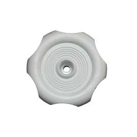 1' WINDOW KNOB WHITE