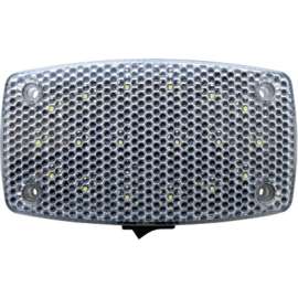 LED RECT;18SMD;HDWRD;BLCK PCB/SWCH;