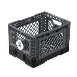 MEDIUM COLLAPSIBLE CRATE GRAY