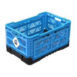 MEDIUM COLLAPSIBLE CRATE BLUE