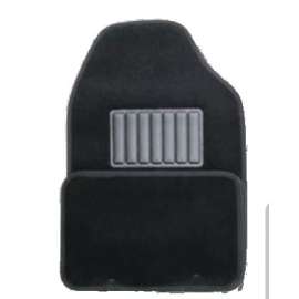 MAT;UNIVERSAL;BLACK W/HEEL PAD