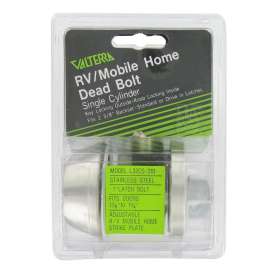 DEADBOLT SGL. CYL. 1'
