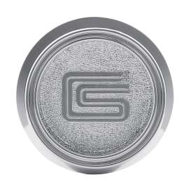 SHELBY 'CS' HUB CAP-CRME