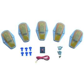 ROOF LITE FORD AMBER 5/PK