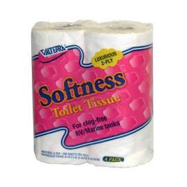TOILET TISSUE 2 PLY 4/PK.
