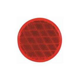 ROUND REFLECTOR 3' RED