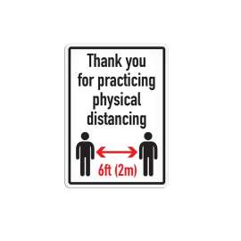 THANK YOU FOR PRACTICING (10 X 14