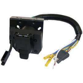 CONNECTOR TRAILER DUAL PLUG 7 WAY &