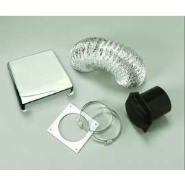 DELUXE DRYER VENT KIT CHR