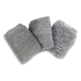 3 PC STEEL WOOL MULTIGRADE