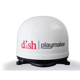 DISH PLAYMAKER DUAL AUTO SAT WHITE