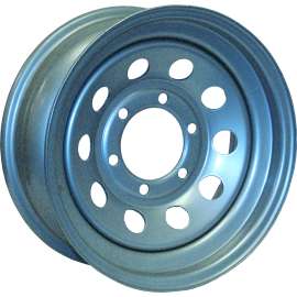 16X6 HD MOD 8H-6.5 SILVER