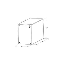FRESH WATER TANK WT2462 24X14X10