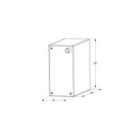 FRESH WATER TANK WT2465 18X16X8