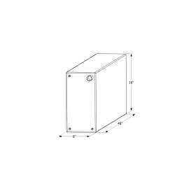 FRESH WATER TANK WT2469 48X16X8