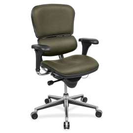 Eurotech ergohuman LE10ERGLO Mid Back Management Chair, 1 Each