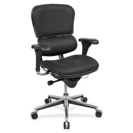 Eurotech ergohuman LE10ERGLO Mid Back Management Chair, 1 Each