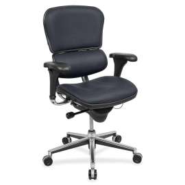 Eurotech ergohuman LE10ERGLO Mid Back Management Chair, 1 Each