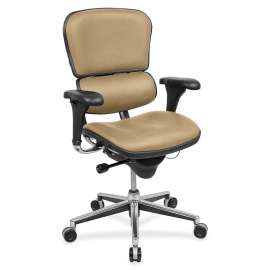 Eurotech ergohuman LE10ERGLO Mid Back Management Chair, 1 Each