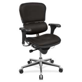 Eurotech ergohuman LE10ERGLO Mid Back Management Chair, 1 Each