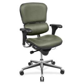 Eurotech ergohuman LE10ERGLO Mid Back Management Chair, 1 Each