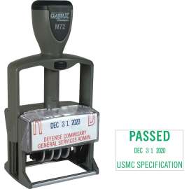 Xstamper Plastic Self-inking Date Stamp