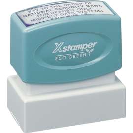 Xstamper Custom Endorsement Pre-inked Stamp