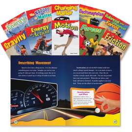 Shell Education Let's Explore Physical Science Grades 2-3 Book Set Printed Book, 1 Each