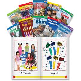 Shell Education Grade K Time for Kids Book Set 3 Printed Book, 10/Set