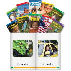 Shell Education Grade K Time for Kids Book Set 1 Printed Book, 10/Set