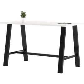 KFI Midtown 36x72x41 Laminate Top Table, High Pressure Laminate (HPL) Top, White, 41"H x 36"W x 72"L, 1 Each