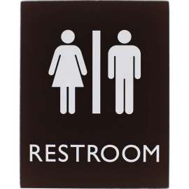 Lorell Restroom Sign