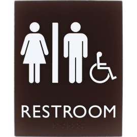 Lorell Restroom Sign