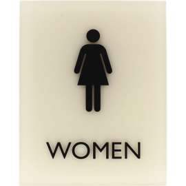 Lorell Restroom Sign
