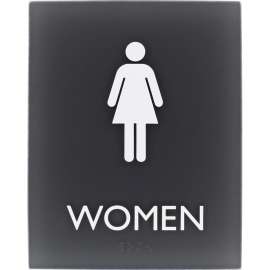 Lorell Restroom Sign