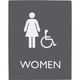 Lorell Restroom Sign