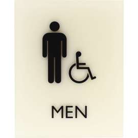 Lorell Restroom Sign