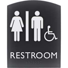 Lorell Restroom Sign