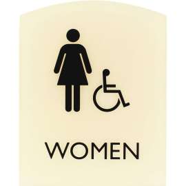 Lorell Restroom Sign