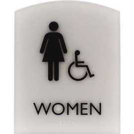 Lorell Restroom Sign