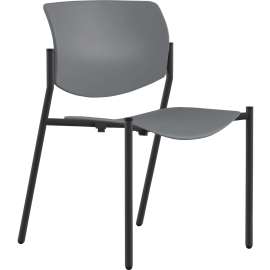 9 to 5 Seating Shuttle Armless Stack Chair with Glides